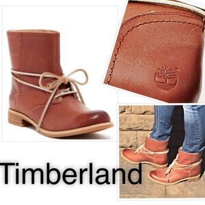 Timberland Earthkeepers Savin Hill Lace Ankle Booties Size 8 A18